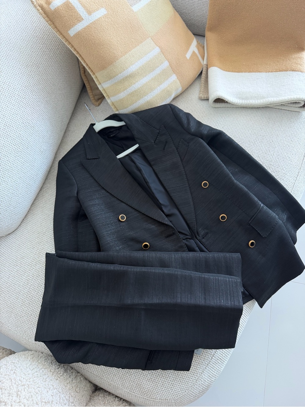 ORIGINAL Tom Ford Broken Lurex Tailoring Wool "Wallis" suit